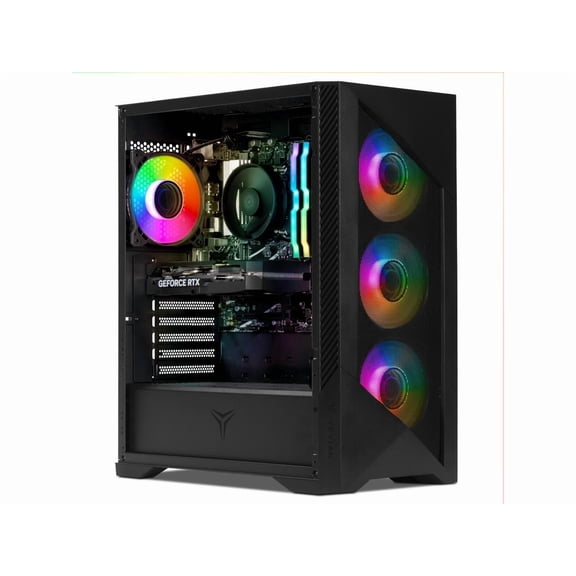 Yeyian Gaming Desktop PC Edge YPA-ED84F0C-56T1N AMD Ryzen 5 8400F 32GB DDR5 1TB SSD GeForce RTX 5060 Ti Windows 11 Home
