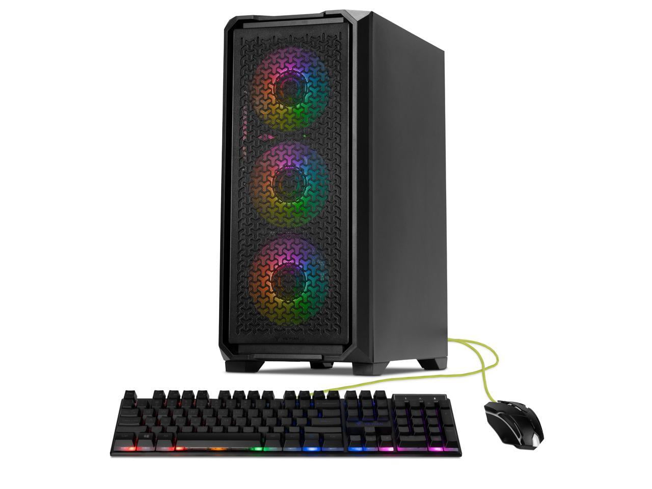 Yeyian Gaming Desktop PC Vault 44F0B-550P1N Intel Core i5-14400F 16GB DDR5 1TB NVMe SSD GeForce RTX 5050 Windows 11 Home