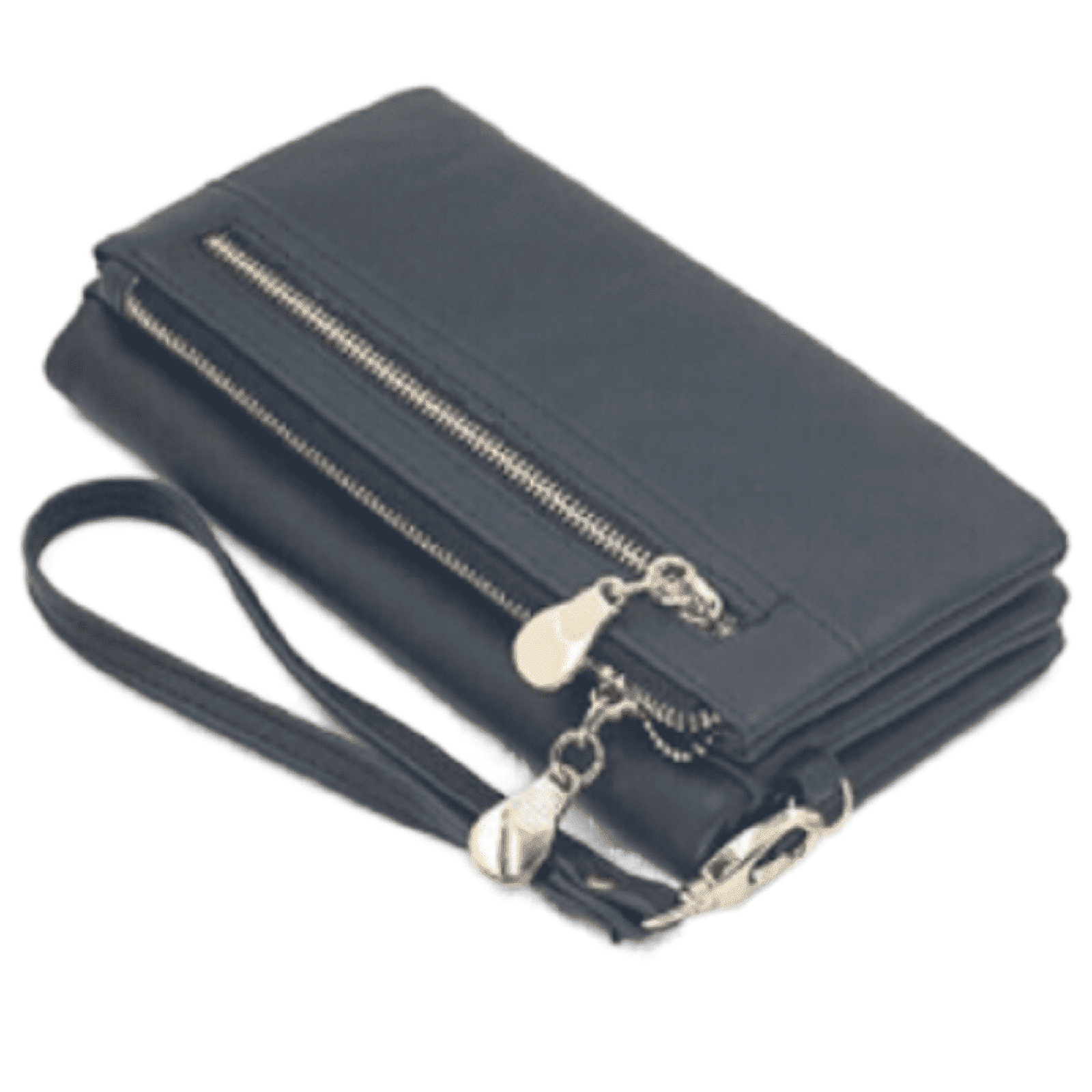 Yeziw Money jar, Womens Vintage Large Capacity Long Leather Wallet