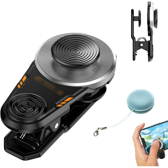 YfiDSJFGJ Joystick Para Celular, Phone Joystick for Gaming, Joystick Para Móvil, Compatible with iOS/Android, Universal Game Joystick Touch Screen Controller, Smooth Operation Without Delay,1 Pc