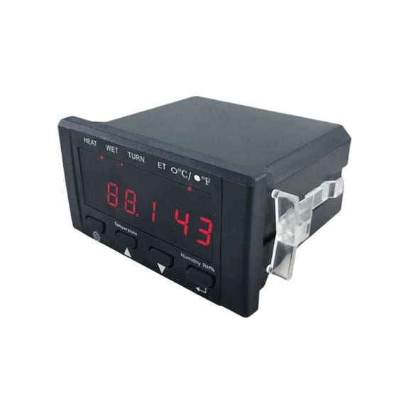 YfiDSJFGJ LED HT-10 Egg Incubator Temperature Controller, 220V/110V Digital Temperature Controller Full Automatic Control Incubator Temp Humidity Controller