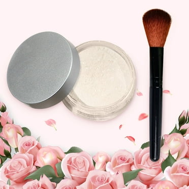Yforlp Makeup Translucent Setting Powder Setting Powder Oil Control Tone-up Face Powder Highlighter Makeup Finishing Long-Lasting Loose Powder, Gifts for Women