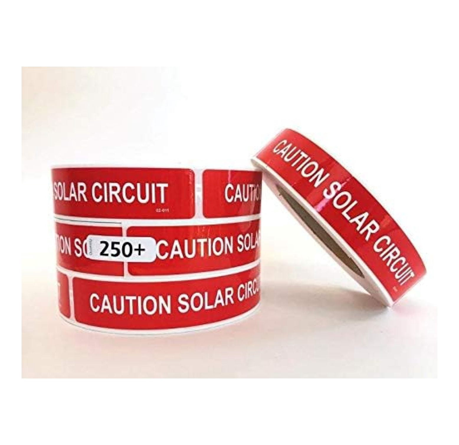 YfulYde 02-059 Caution Solar Circuit Vinyl Label Roll (250 Count ...