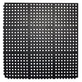 thumbnail image 1 of YfulYde Interlocking Rubber Floor Mat for Restaurant Kitchen Floor Anti Fatigue Bar Door Mat Non-Slip Indoor Outdoor Shower Pool Drainage, Durable Garage Flooring 36 x 36 Inch, 1 of 8