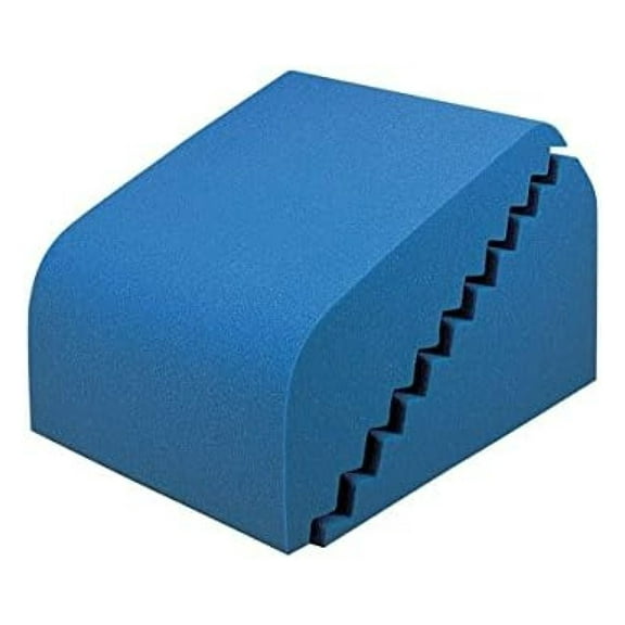 YfulYde Personal Wedge - Foam Positioning Block for Post Surgery, Injury Recovery, Pregnancy and Personal Comfort - Versatile Diagonal Step-Cut Design - 16" x 13"
