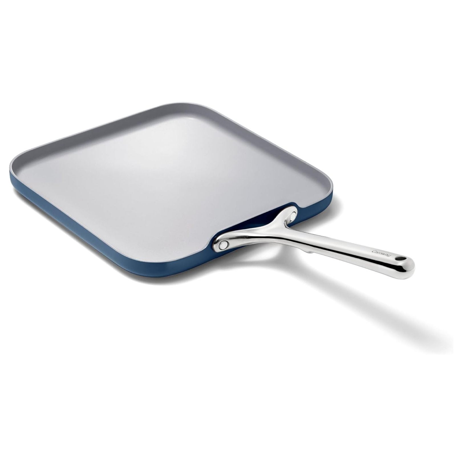 Navy Nonstick Ceramic Square Griddle Pan 11"