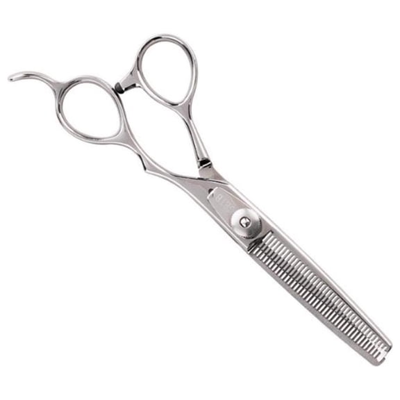 YfulYde Stainless Steel Small Pet 40-Tooth Blending Shears, 6-1/2-Inch