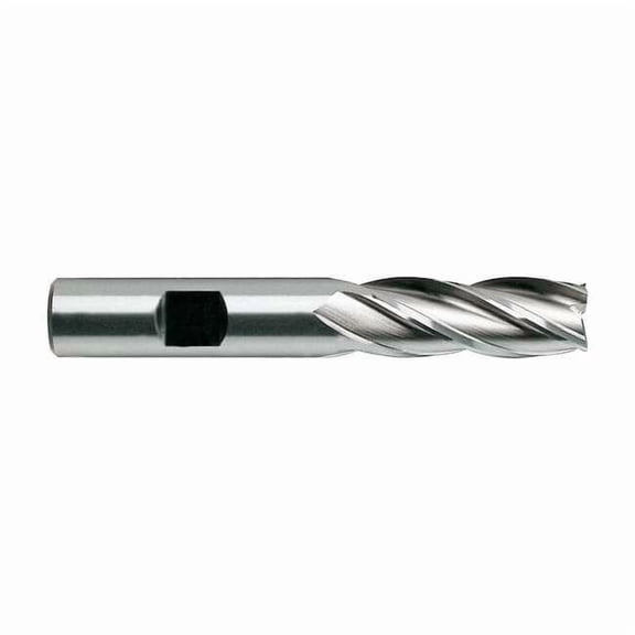 Yg-1 Tool HSS End Mill,Single,3/8in. Dia. 04055