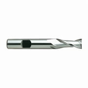 Yg-1 Tool HSS End Mill, Sngl, 3/16x3/8x7/16x2-5/16in 01043