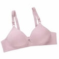 thumbnail image 1 of Ygbgbb Bras for Women Breathable Gather Wireless Bras Underwear No Rims Hollow Out Bra Underwear Comfortable Everyday Bras (Gray,XL), 1 of 3