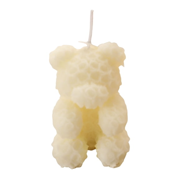 Ygdeyg Rose Bear Candl,Bear Candl Rose Candle Handmade Soy Wax Aroma Decorative Candle For Table Photo Prop Wedding Birthday Gift,Prefect For Meditation Stres
