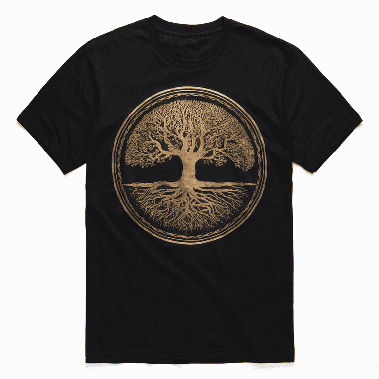 Yggdrasil, Celtic Tree Of Life, Norse Mythology T-Shirt Yggdrasil, Celtic Tree Of Life, Norse Mythology T-Shirt