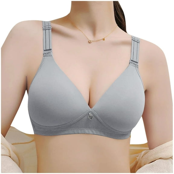 Yghzkop Senior Comfort Bra for Women Cotton Blend Pullover Sleep Bralette Non Wired Full Coverage Wirefree Nursing Friendly Breathable Menopause Underwear