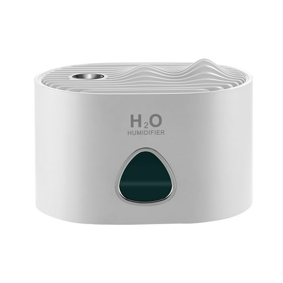 YgkuHd Cool Mist Humidifiers For Babies, 460ML Quiet And Small Humidifier For Bedroom Nightstand, Mountain View, Space Saving, Auto Shut Off With LED Night Light