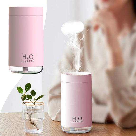 YgkuHd Desk Humidifier, Jellyfish Humidifier, Humidifier Small Silent Rechargeable For Office For Car For Bedroom