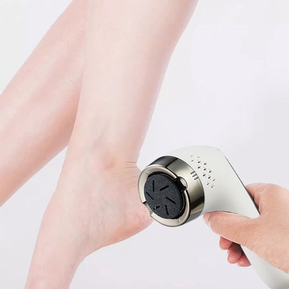 YgkuHd Electric Foot Callus Remover, Rechargeable Portable Electronic Foot File Pedicure Kit 3 Grinding Heads Waterproof Foot File, Pedicure Tool