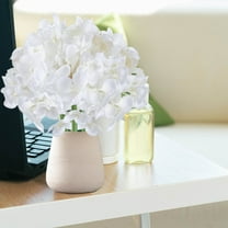 YgkuHd Fake Flowers Imitation Flower Home Decoration Wedding Handheld Flower Wall Artificial Flower(White)