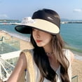 thumbnail image 1 of YgkuHd Hat With Fan for Women - Fan Visor Hat - Three Gear Mediation And Large Area Sun Protection Clearance, 1 of 9