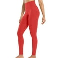 thumbnail image 1 of YgkuHd Leggings for Women with Pockets High Waist Tummy Control Butt Shaping Yoga Pants Gym YogaRed_3XL, 1 of 6