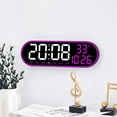 thumbnail image 1 of YgkuHd Multifunctional Remote Control Clock Living Room Wall Clock Home Decoration Digital Electronic Clock Silent Clock Temperature And Humidity Color Screen Clock, 1 of 8