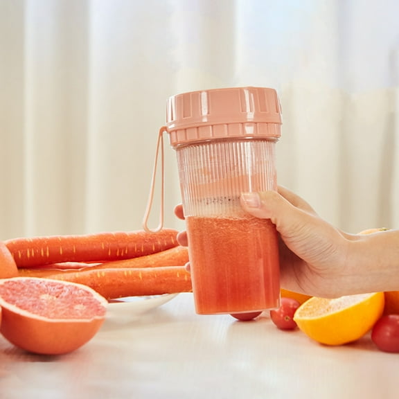 YgkuHd Portable Blenders, Blenders For Shakes, Fruit Juicer USB Rechargeable With 4 Blades, Handheld Blenders For Sports Travel And Outdoor