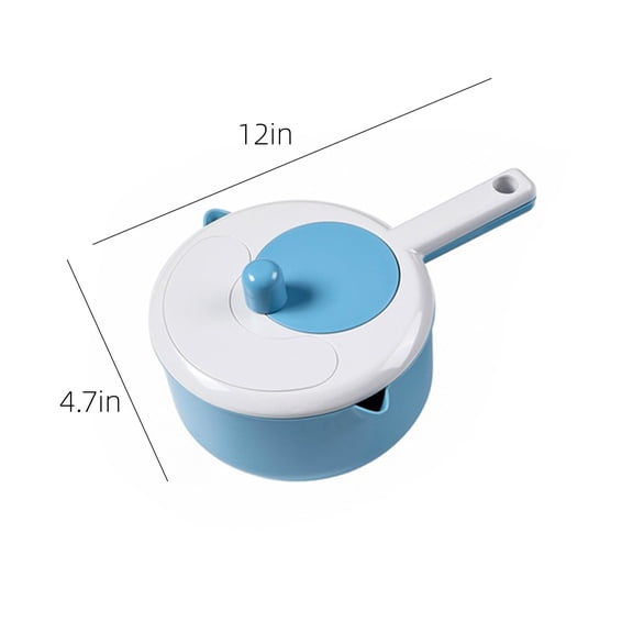 YgkuHd Round Vegetable Chopp - Chopper Vegetable Cutter, Food Chopper Chopper With Container, Vegetable Chopper With Container