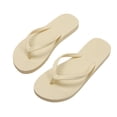 thumbnail image 1 of YgkuHd Women's Flip Flops,Men's And Women's Fashion Casual Couple's Summer Indoor Solid Color Soft Soles Home Slippers for Beach, Summer Season, 1 of 6