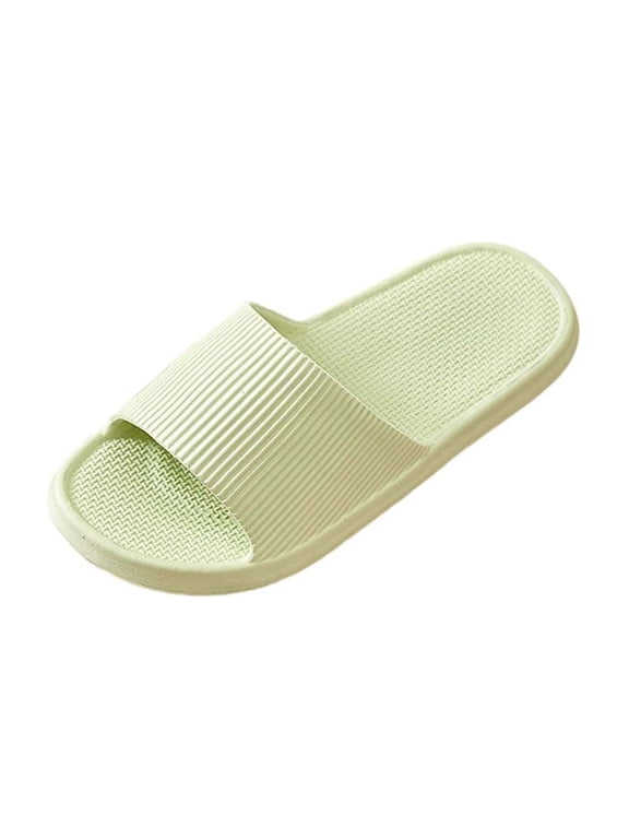 Womens EVA Thick Sole Home Slippers Wear Resistant Non Slide Sandals Soft Cushioned Indoor Outdoor House Shoes for Daily Use