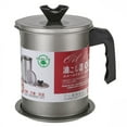 Yguping 1.4/1.7L Filter Oil Storage Can Large Capacity Stainless Steel