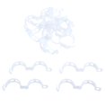 Yguping 100pcs Garden Plant Support Clips for Trellis Twine Greenhouse