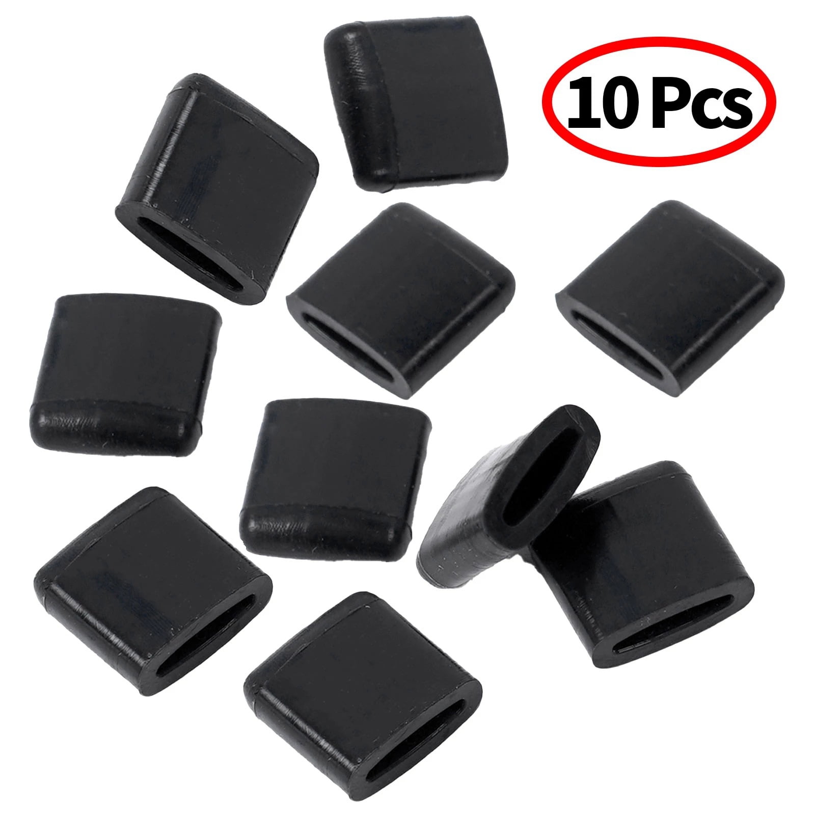 Yguping 10pcs Air Fryer Rubber Buffer Mini Silicone Baking Tray Feet