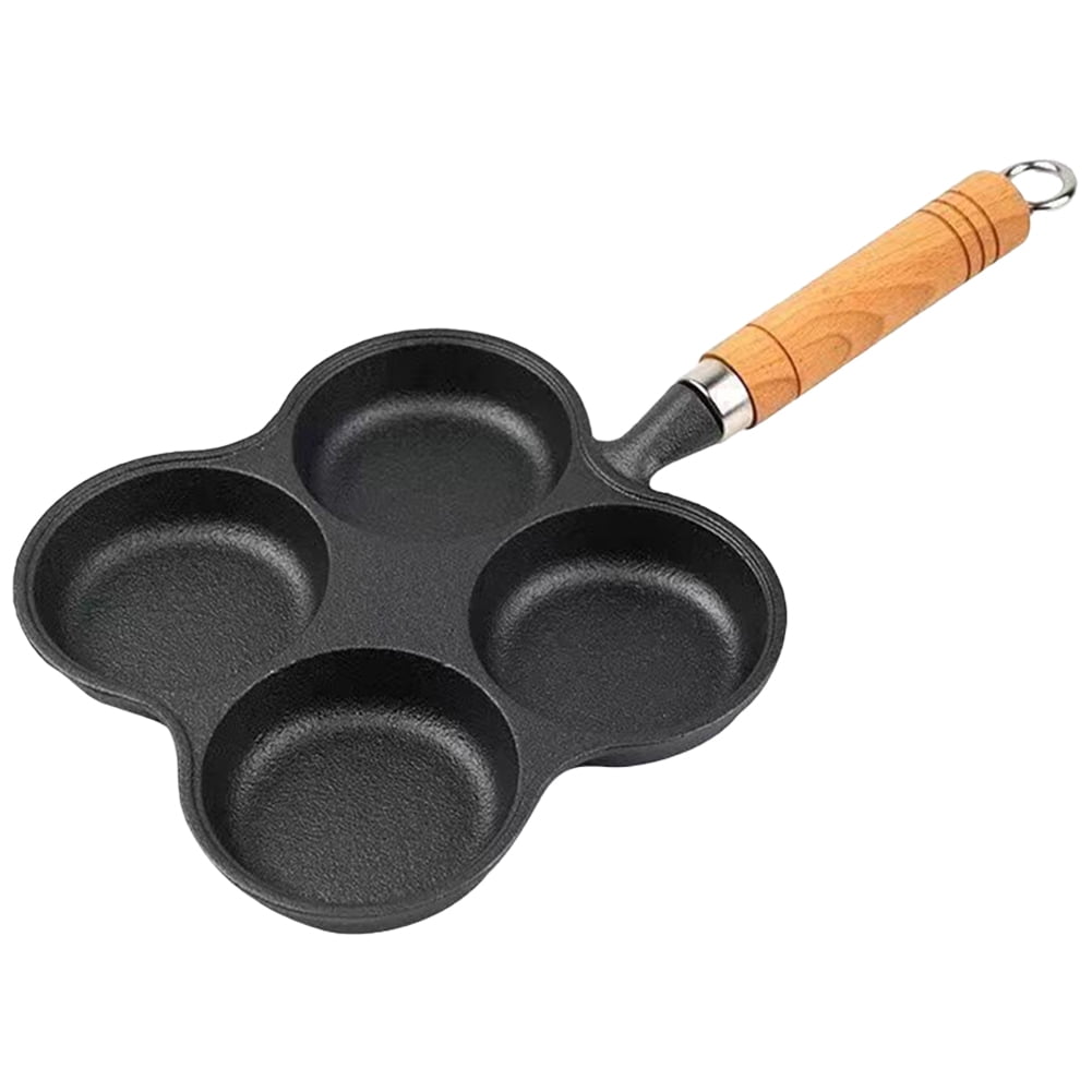 Yguping 4 Hole Omelet Pan Omelette Skillet Nonstick Fried Egg Pan