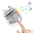 Yguping 8 Key Mini Kalimba Mini Thumb Piano Portable Finger Keyboard