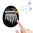 Yguping 8 Key Mini Kalimba Mini Thumb Piano Portable Finger Keyboard