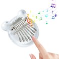 Yguping 8 Key Mini Kalimba Mini Thumb Piano Portable Finger Keyboard