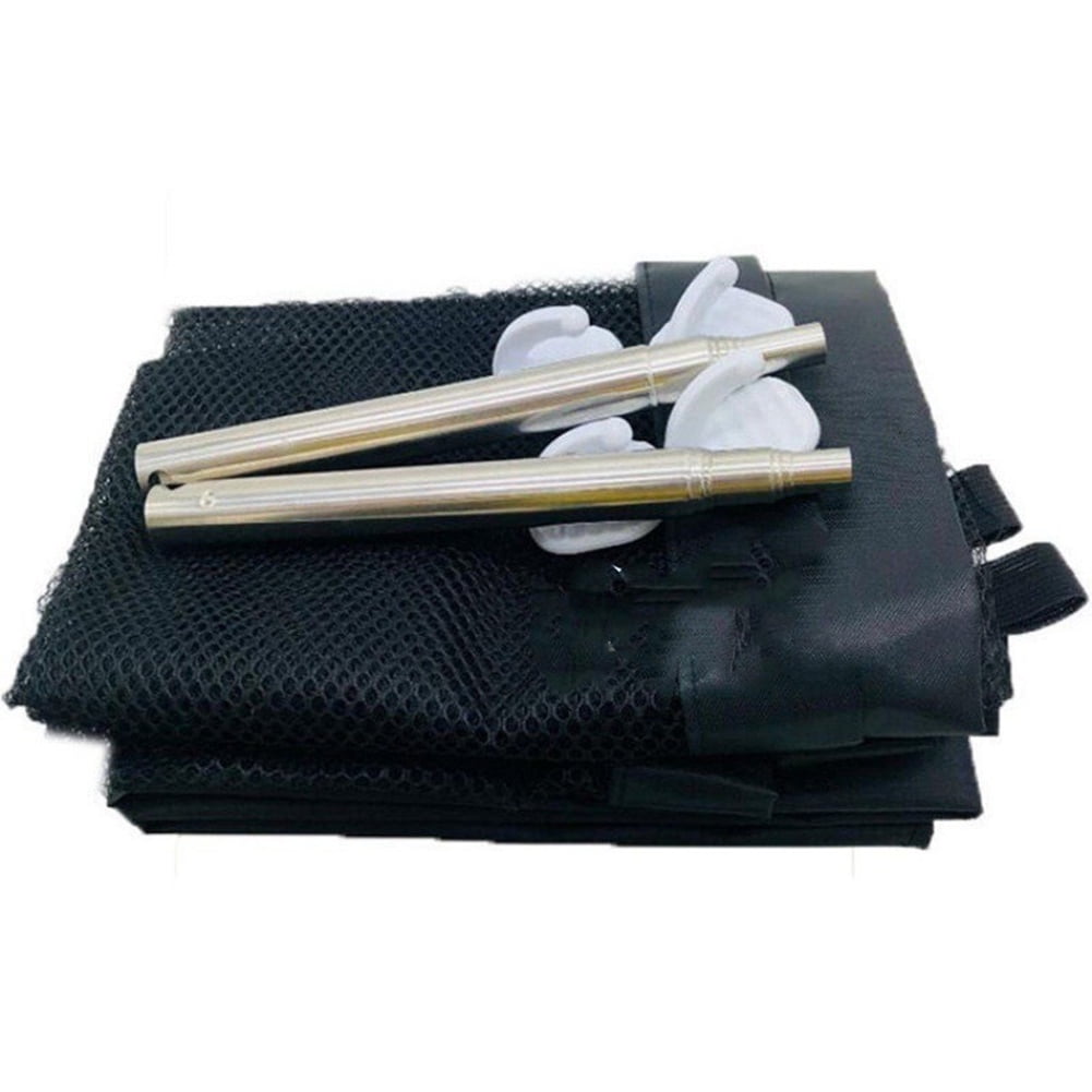 Yguping Dog Gate Portable Folding Mesh Gate Pets and Child Safety Gates