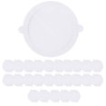 Yguping Drain Hair Catchers Kitchen Sink Filter 25 Pcs Hair Drain