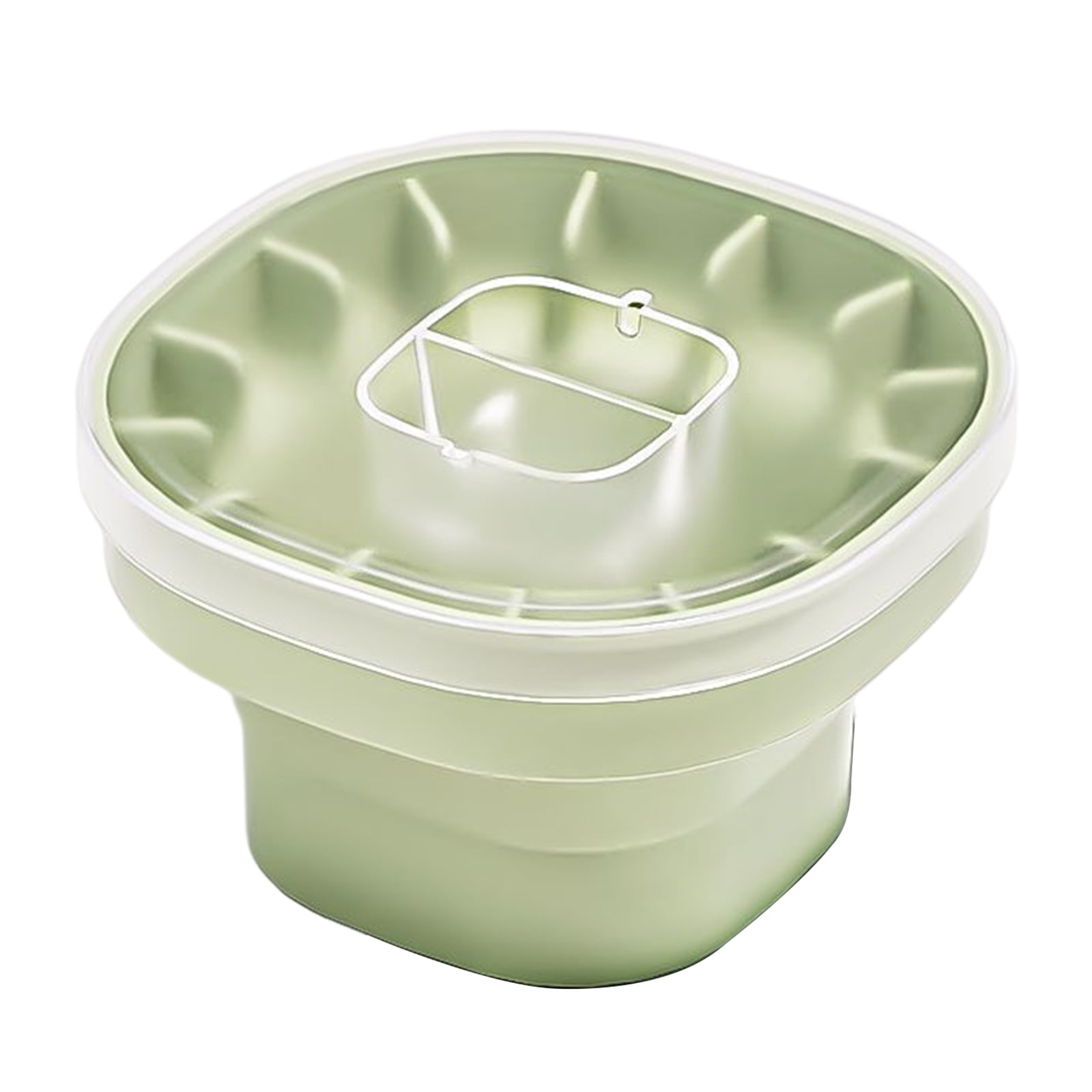 Yguping Foldable Ice Bucket Silicone Stackable Reusable Ice Mold Tool