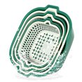 Yguping Fruit Washing Bowl and Strainer Stackable Strainers and