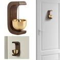 Yguping Wood Doorbell Chime Hanging Decorative Loud Door Bell
