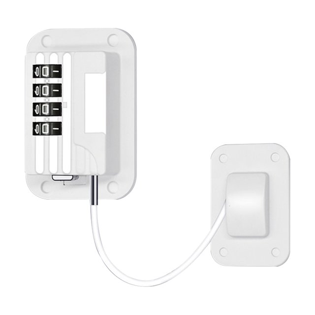 Yguping No Drilling Refrigerator Combination Lock Child Safety Strap