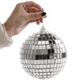 Yguping Reflective Mirror Ball Hanging Mini Mirror Disco Ball Car Disco