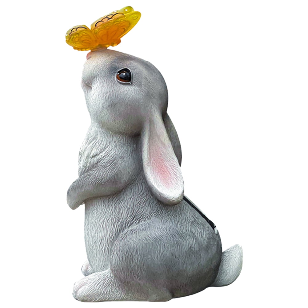 Yguping Solar Rabbit Light Solar Bunny Decorative Light Waterproof Cute ...