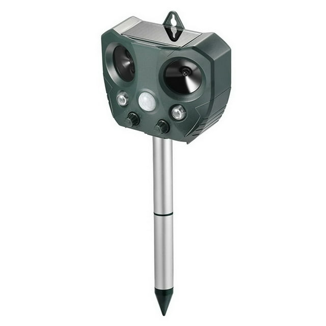 Yguping Solar Ultra Sonic Bird Dog Snake Scarer Infrared Sensor Animal