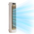 Yguping Tower Fan Rechargeable Electric Vertical Fan 3 Speed Desktop