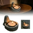 Ygxbm Halloween Wreaths Candles and Candle Holders Ceramic Specter