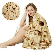 YhFunny Giant Burrito Blanket - Experience Laughter and Comfort with Our Novelty Wrap