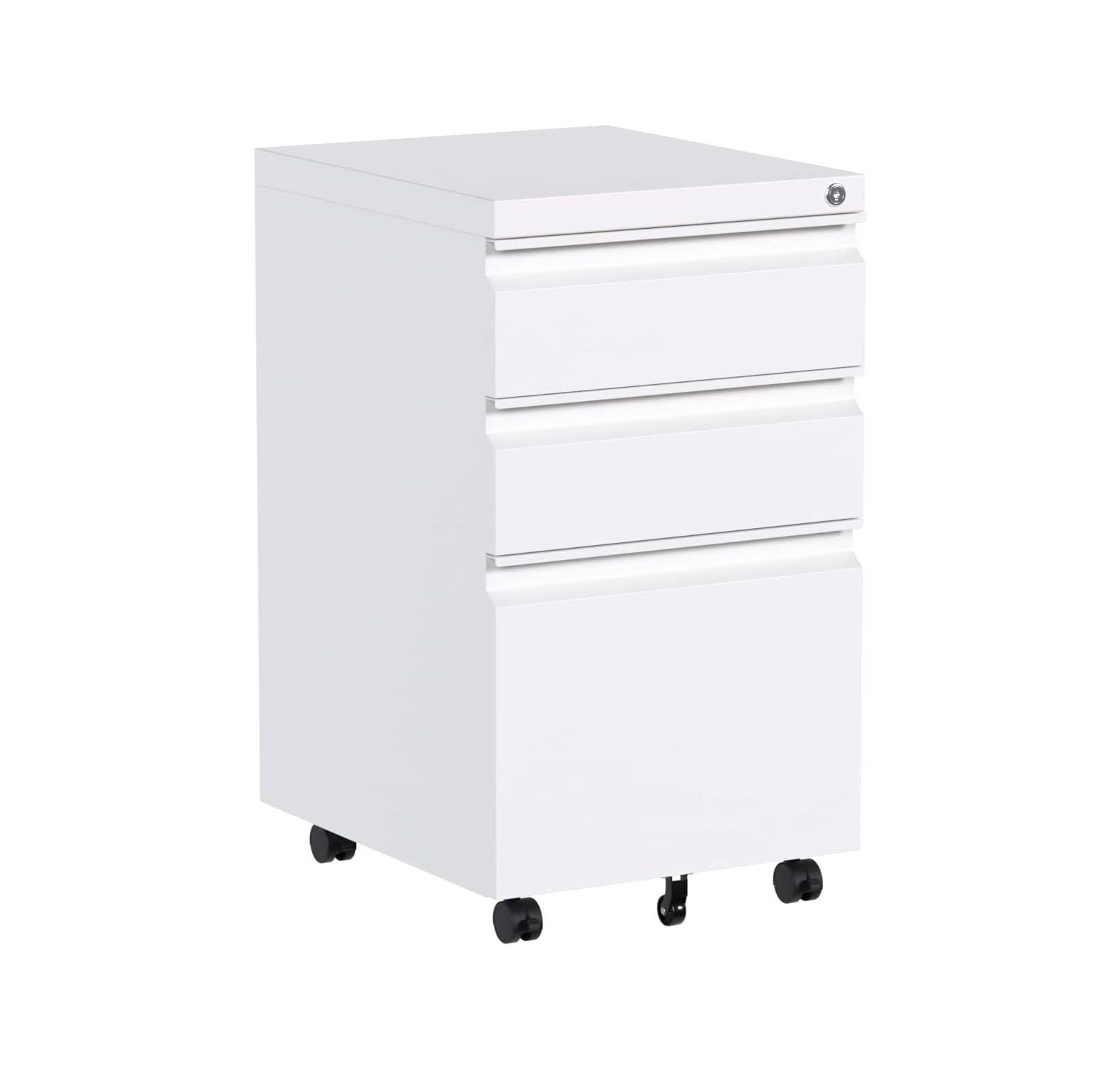 YhbSmt 3Drawer Mobile File Filing Under Desk