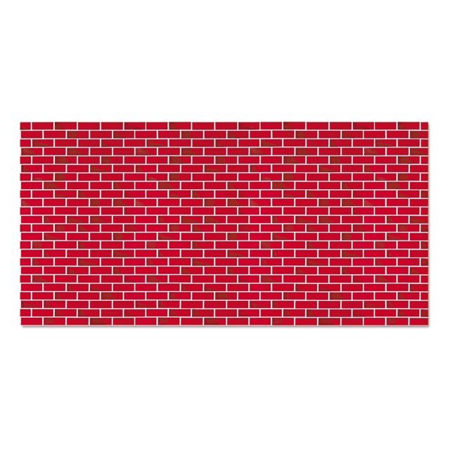 YhbSmt 56475 Fadeless Designs Bulletin Board Paper, Brick, 48Inch X 50