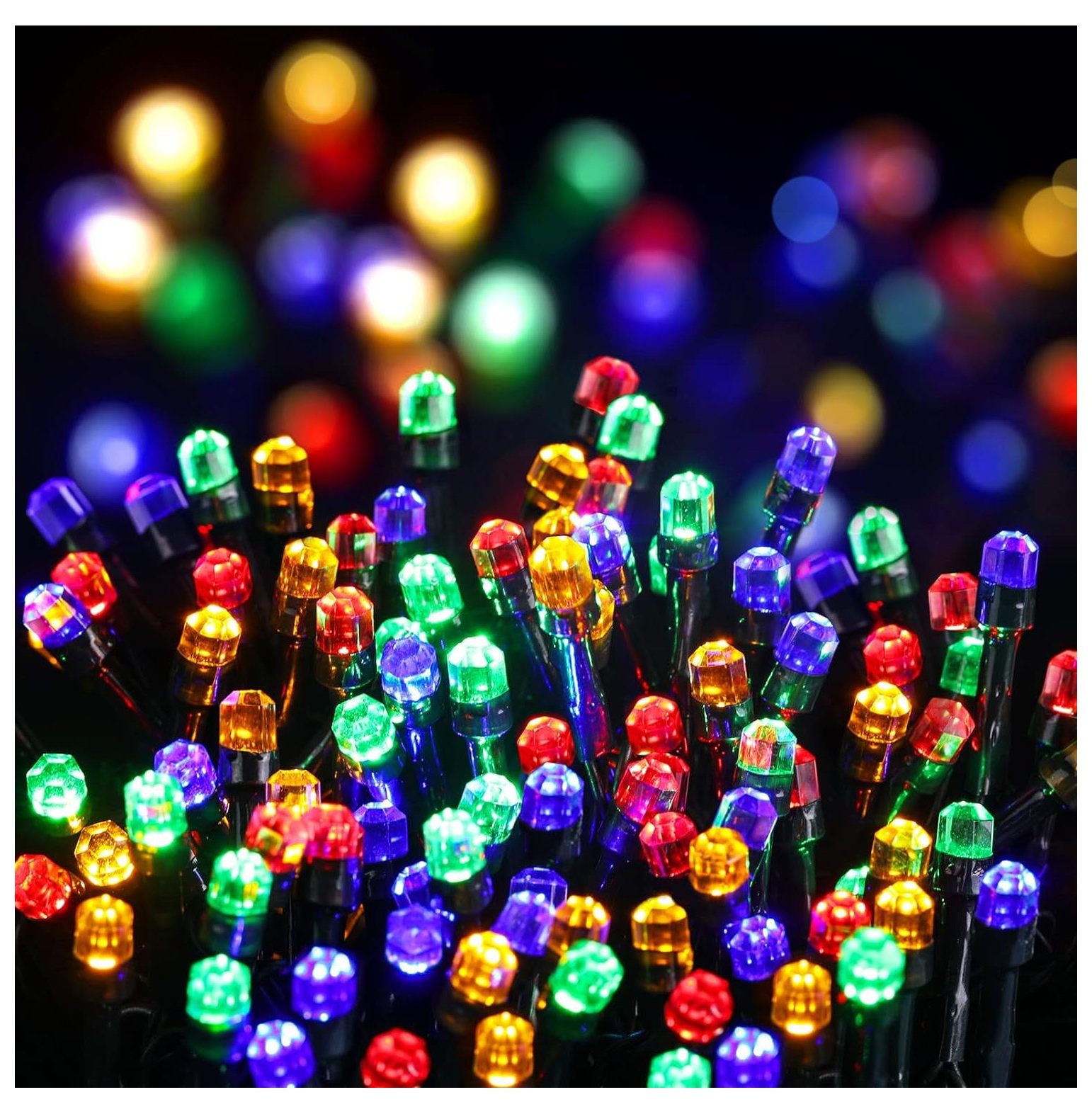 YhbSmt Christmas Tree Lights Multicolor, 328FT 1000 LED Cluster